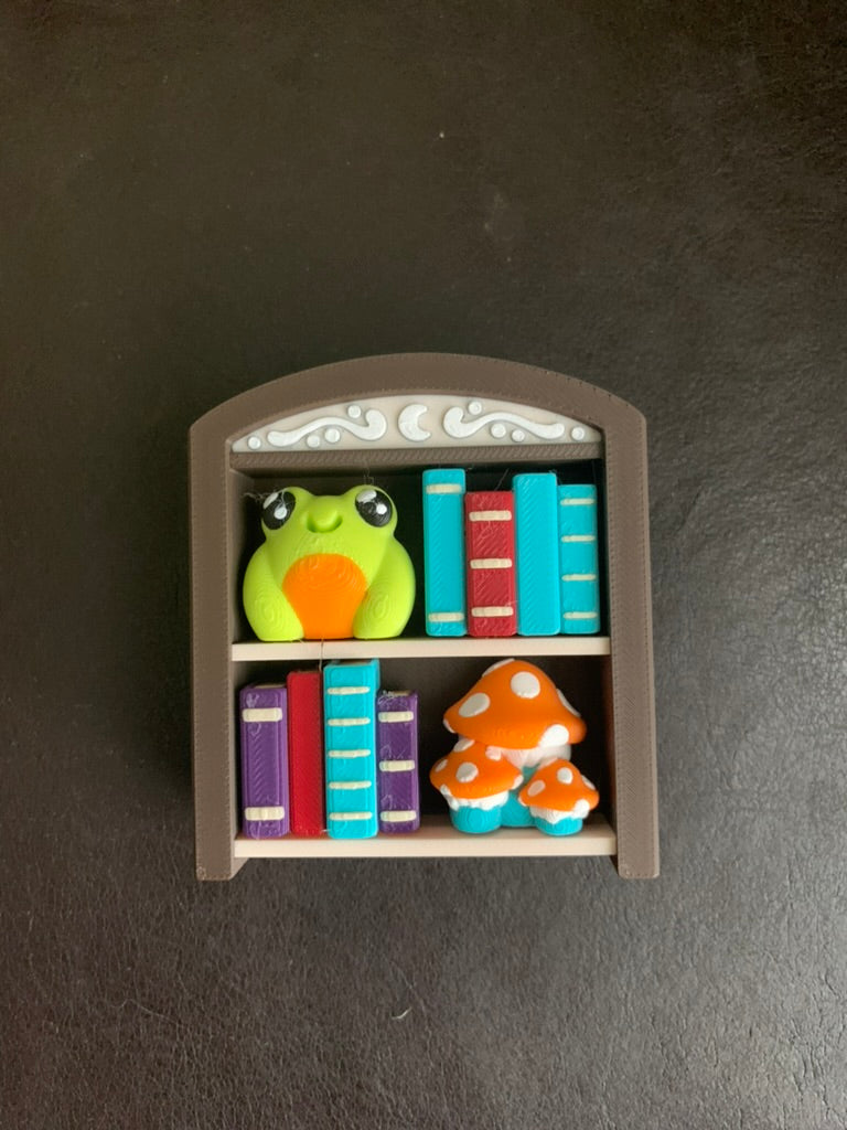 Clickie Cozy Bookcase Clicker