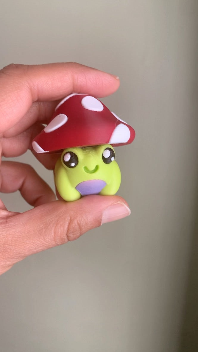 Clickie Mushroom Frog Clicker