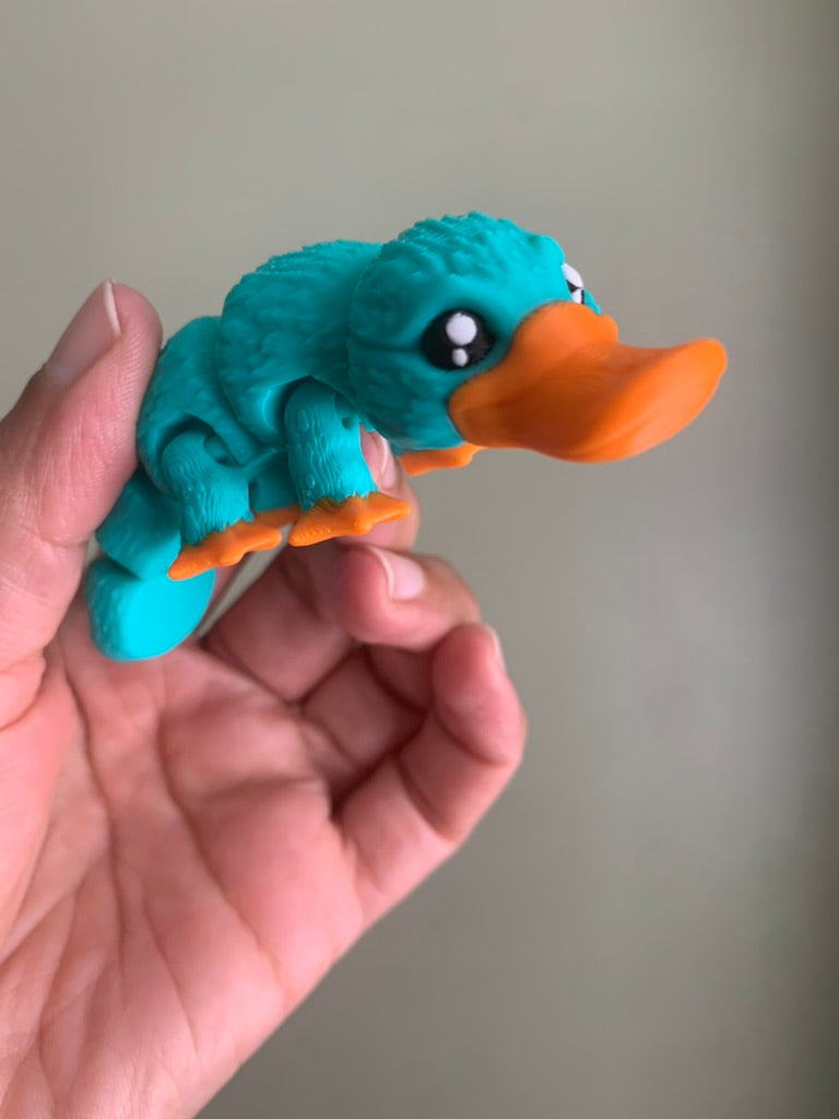 Platypus Mini Flexi Keychain
