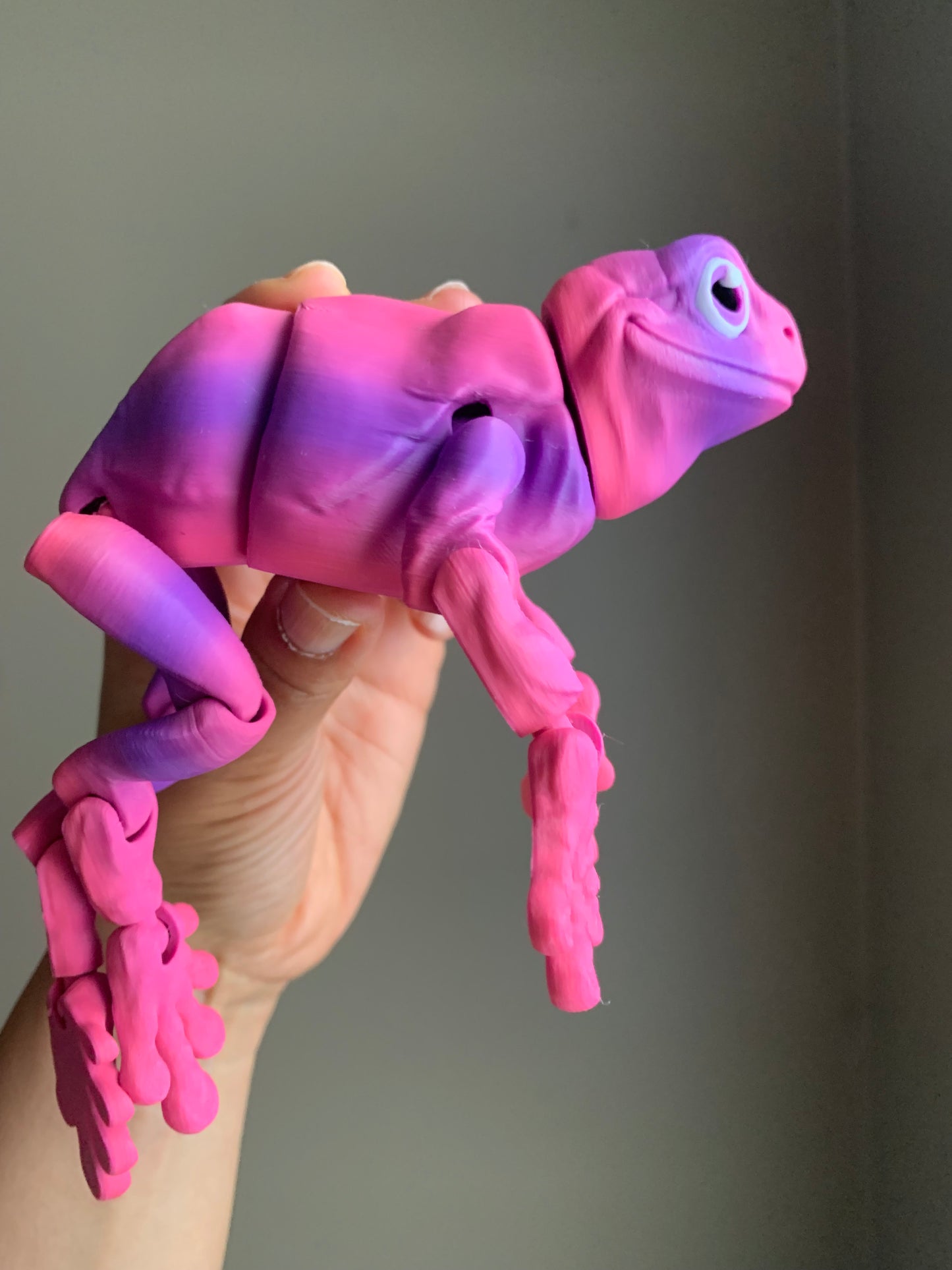 Magnetic White's Tree Frog Flexi Model