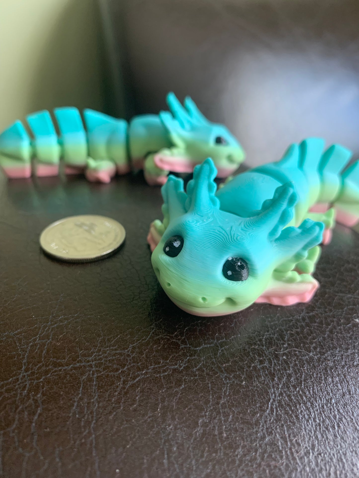 Axolotl BABY Flexi Model Toy