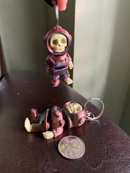 Keychain Astronaut Skeleton